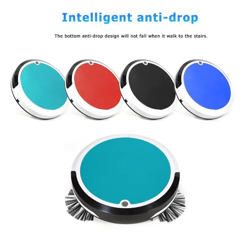 

Household Intelligent Induction Robot Vacuum Cleaner Automatic Smart Sweeping Robot Mop Home Office Floor Aspirador Wet or Dry