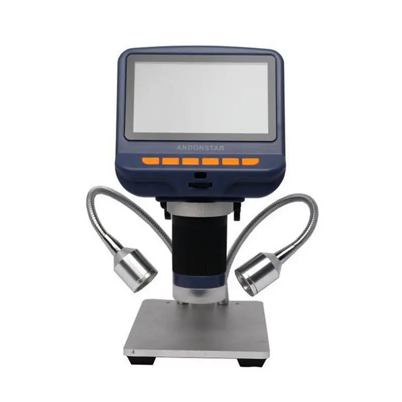 

4.3inch LCD Digital Microscope Durable USB Adjustable Light Microscope With HD LED Display Screen