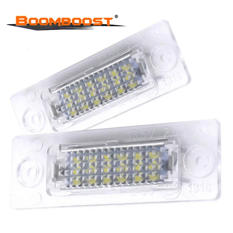 Per Volkswagen/Skoda/Superb 1/ Caddy/Jetta/Golf Numero Di 18 Led 12V 6000K Licenza Di Illuminazione Della Targa Per Volkswagen Passat B5 2Pcs