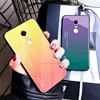 Funda de vidrio templado para Xiaomi Redmi Note 4 Note 4, cubierta trasera con gradiente Aurora para Xiaomi Redmi Note 4X Note4X, Protector de carcasa colorido ► Foto 1/6