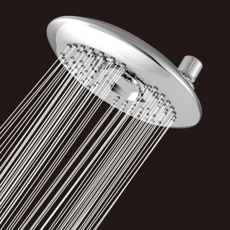 

Shower Head Top Spray ABS Full Electroplating Thread Water Saving Rainfall Pressuized Shower Head Water Saving Bathroom