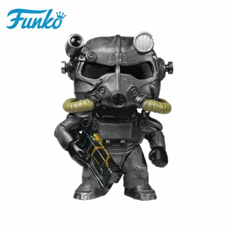 Игровые головки Funko Pop Fallout #47 Vault Boy #49 Power Armor фигурки героев фильмов|Игровые и