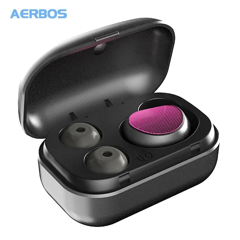 

AERBOS True Wireless Earbuds Handsfree Bluetooth Earphone Noise Canceling Sport Earphones Headsets Ecouteur Fone De Ouvido