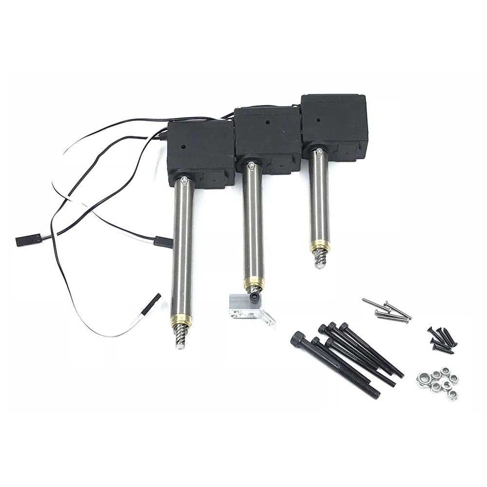 

New Arrival Huina 3PCS All Metal Strength Main Arm Second Arm Bucket Arm Driving Rod For RC Excavator RC Car Spare Part