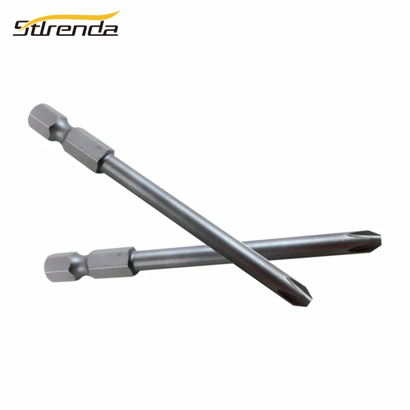 STLRENDA 10 шт. Phillips биты шестигранные 1/4 Нескользящие отвертки S2 стальные магнитные