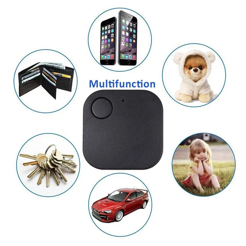  1 pc Haustiere Smart Mini GPS Tracker Anti-Verloren Wasserdichte Bluetooth Tracers für Pet Hund Kat