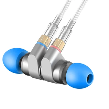 

TinHifi TIN Audio T2 In Ear Earphone Double Dynamic Drive HIFI Bass Earbuds DJ Metal 3.5mm Headphones MMCX Detachable Headset