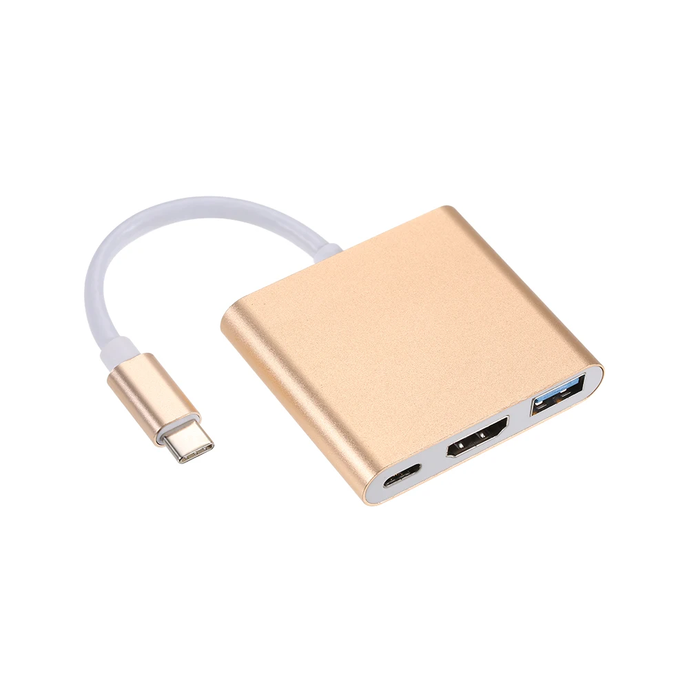 USB 3 1 Type C к 0/HD/ HUB в адаптер Dongle док кабель для Macbook Pro Dell XPS 13|USB-хабы| |