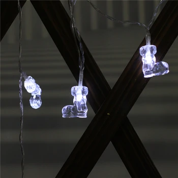 

Fairy Lightsfairy lightsChristmas Socks String Light 1.5M-10M,10L/20L/40L/96L,3AA/31V US/EU Room Weding Party Wall Window Home Decor Children Night Lamp
