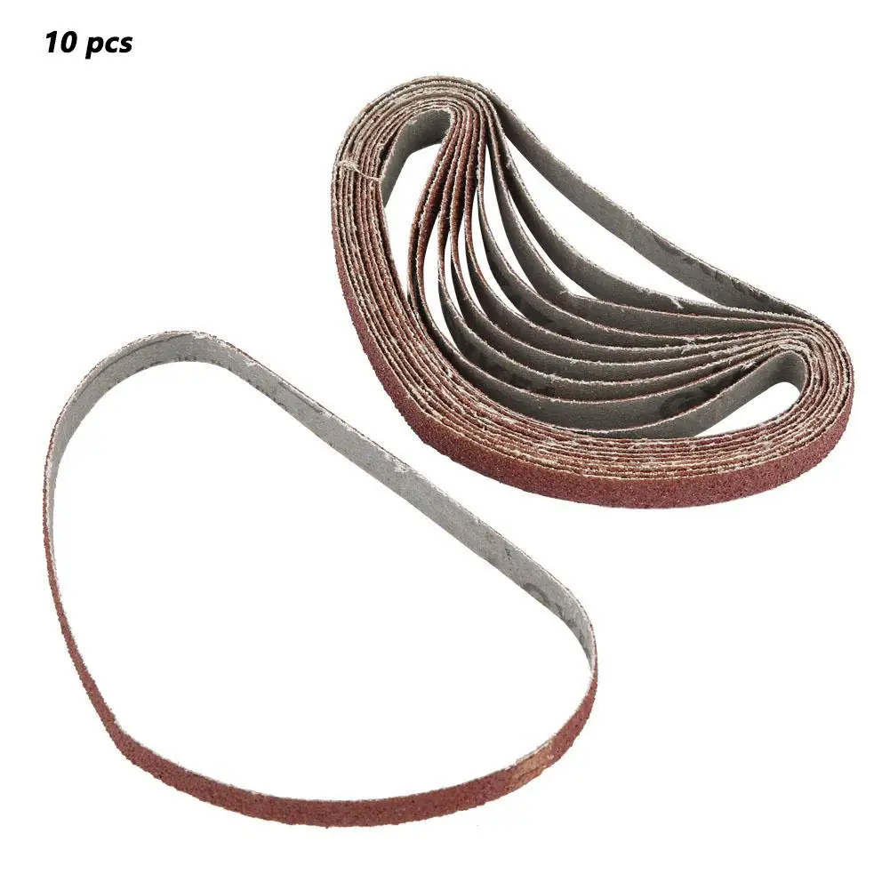 

10 pcs/lot Sanding Belt 330x10mm Belt Power Finger File Sander Abrasive Sanding Polishing Belts Abrasive Belt