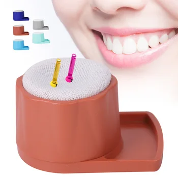 

5 Colors Dental Endo Stand Files Cleaning Case Burs For Oral Care Tools