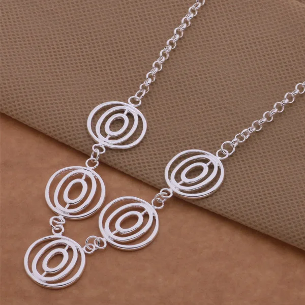 

An524 Hot 925 Sterling Silver Necklace 925 Silver Fashion Jewelry Pendant /avoajmva Basajrza