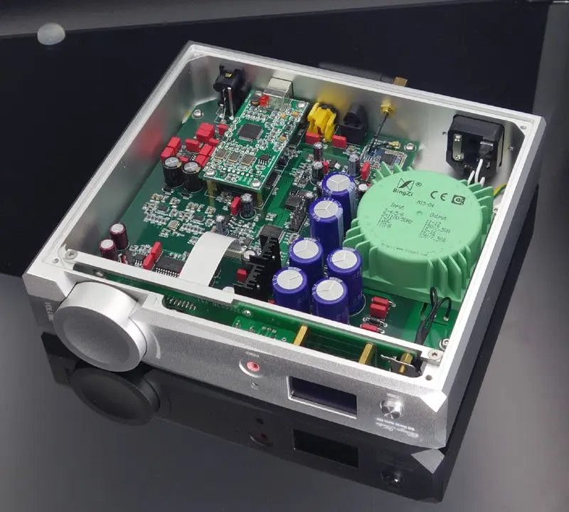 Новый Weiliang SU6 двойной ES9038Q2M DAC XMOS USB DSD декодер TPA6120 наушники Bluetooth|Усилители
