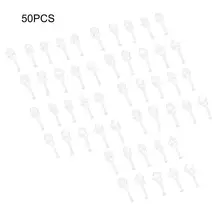 50 шт. пластиковая пчеловодная королева клетка пчела Кормление пчеловод пластиковая чашка пчеловодное оборудование сотовый