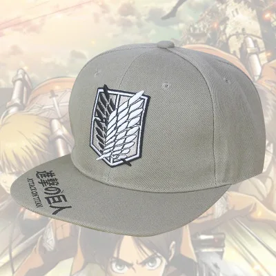 

Anime shingeki no kyojin Scout Canvas baseball cap Attack on Titan Genuine Bioworld Adustable Fits Most