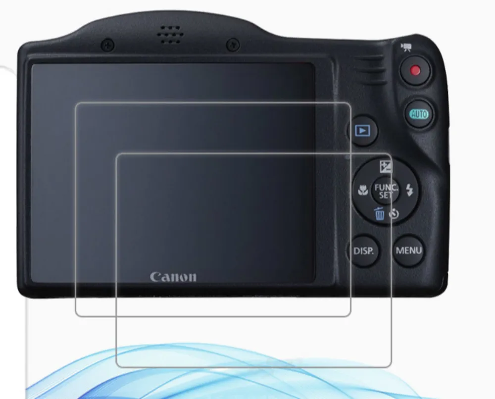 2 упаковки для Canon PowerShot SX410 / SX400 SX430 0 3 мм 2.5D 9H прозрачное закаленное стекло защиты