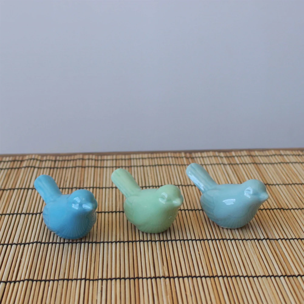 

Ceramic Birds Ornament Home Table Furniture Desktop Display Decor Home Decoration Accessories Crafts for Living Room Shelf 3pcs