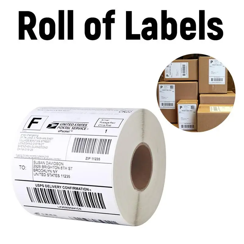 

Postage Replacement Labels Thermal Labels Compatible Shipping Address Internet For Dymo Labelwriter 4XL Printer