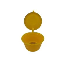 Многоразовые кофейные стручки многоразовые капсульные фильтры для кофе для Nescafe dolcegusto Machines(Tartrazine