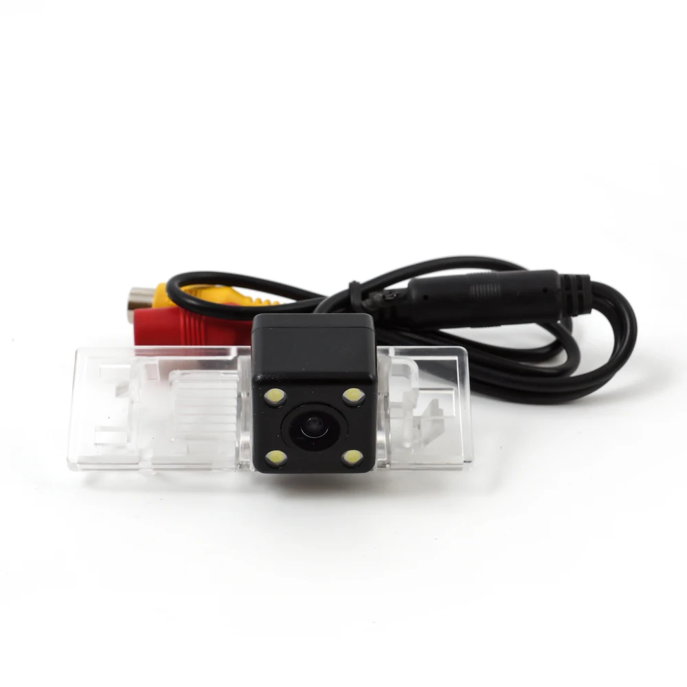 Wireless CCD Track Car Rear View Camera For Peugeot 408 2010 2013