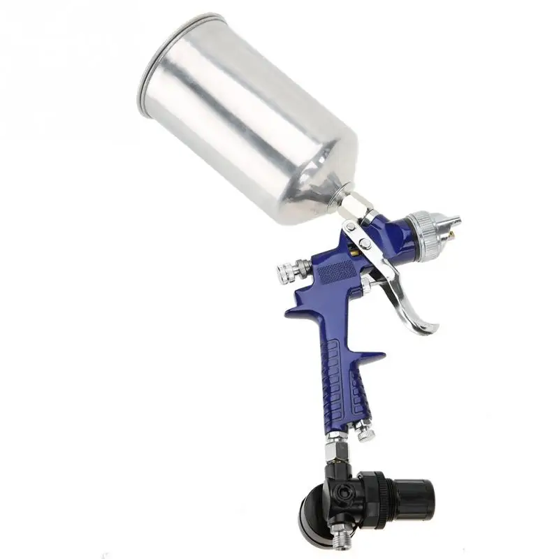 

1.4mm Nozzle 1000ml Capacity Gravity Feeding Mode Air Paint HVLP Spray Gun Pneumatic Tool H-881W