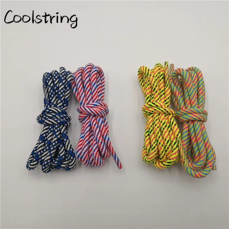 Coolstring New Shoelace Top Quality Polyester Classic Round Shoelaces Casual Sports Boots Shoe Laces 60-180cm For Men Women Gift
