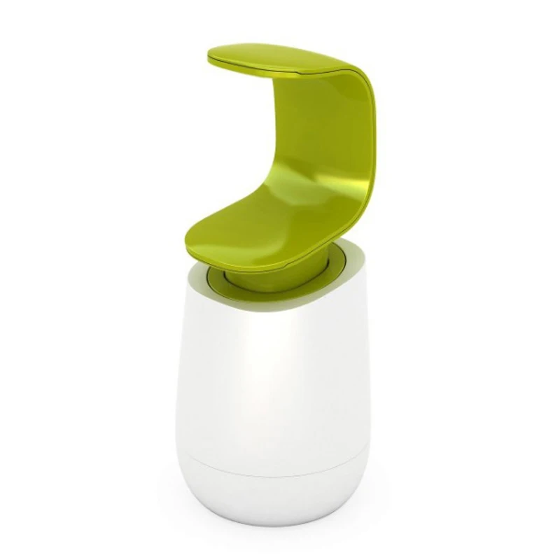 

Hot-C Shape Press Type One Hand Operate Bathroom Washroom Soap Shampoo Dispenser Bottle Hand Washing Accessories