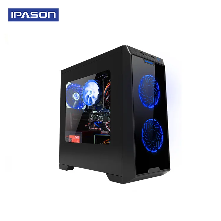  IPASON A3 mini-Gaming PC AMD Ryzen 3 2200G DDR4 4G/8G 120g SSD desktop computer win10 barebone syst