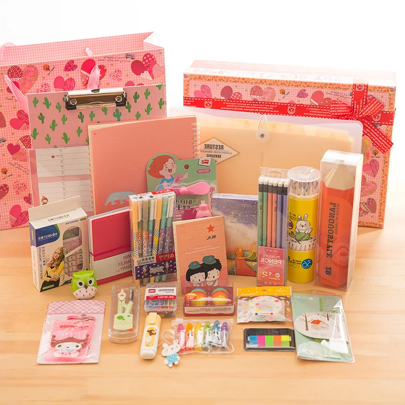 

NEW Lapiz Color Pencil Boys Girls Children Primary School Students High-end Student Prizes Stationery Box WJ-XXWJ385- Affordable