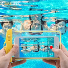 Caseier Водонепроницаемый чехол для айфон 7 6 6 s x xr xs max хонор 8х 9 лайт 10 360 Полное покрытие защитной Водонепроницаемый чехол