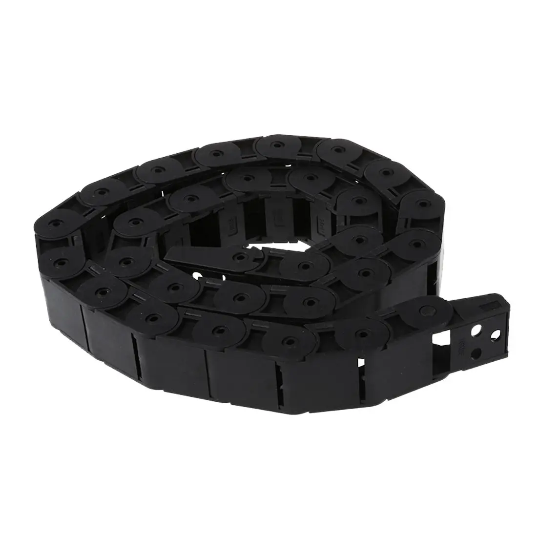 

Hot Cable Drag Chain 18 x 25mm 1M Semi Enclosed Type Wire Carrier Drag Chain