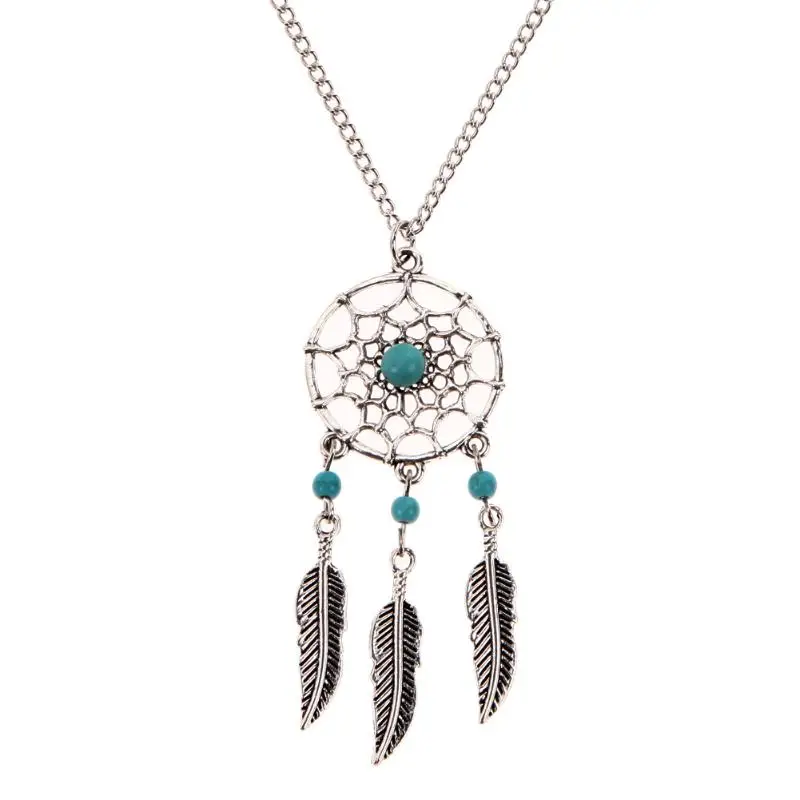 

Dreamcatcher Bracelets Leaf Bohemian Alloy Vintage Friendship Jewelry