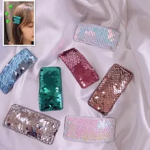 Комплект из модных женских Gril/Женские аксессуары для волос для девочек, заколка для волос Bb многослойное платье с блестками Милая новые аксессуары для волос, для маленькой девочки, аксессуары