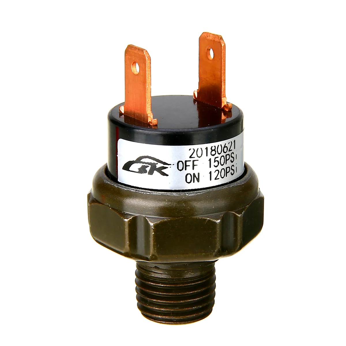 

New Air Pressure Switch 120 - 150 PSI Air Compressor Tank Automatic Pressure Control Switch Valve 1/4 inch NPT End