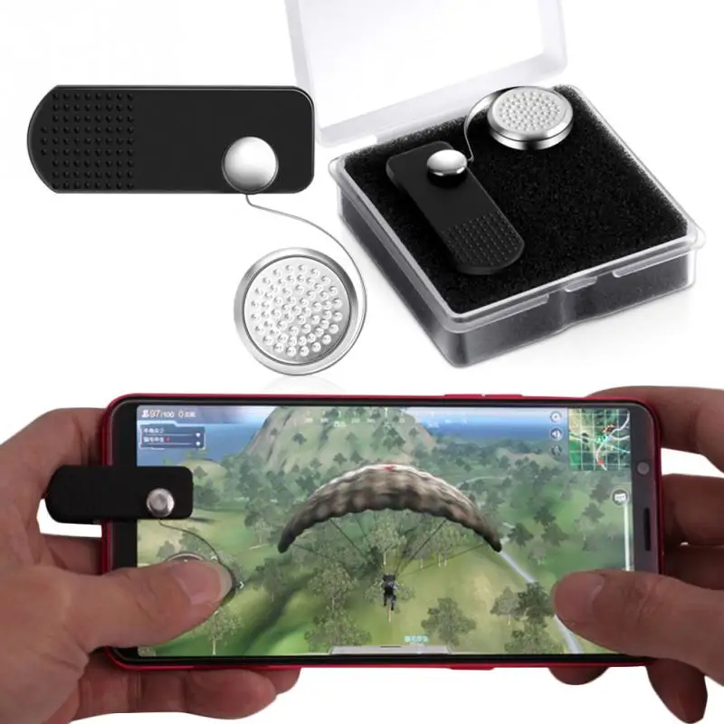 

Universal Clip-on Mobile Phone Game Controller Joystick Rocker For PUBG Game Rocker #4