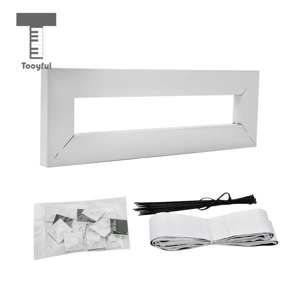 

White Portable Metal Guitar Effects Pedal Board Pedalboard Musical Instrument Parts