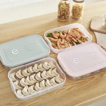 

Kitchen Refrigerator Box Plastic Plastic Food Storage Containers Transparent Multi - Tier Sealed Multi - Capacity Storage Box