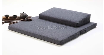 

60/70/80 Thicken Meditation Pillow Zen Buddhism Chinese futon Chinese Zen Buddhism Zafu and Zabuton Foldable Meditation Cushion