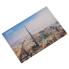 Lychee Life 1 шт. Дубай Живописный пейзаж магнит на холодильник магнитный стикер Путешествия Сувенир домашнее украшение