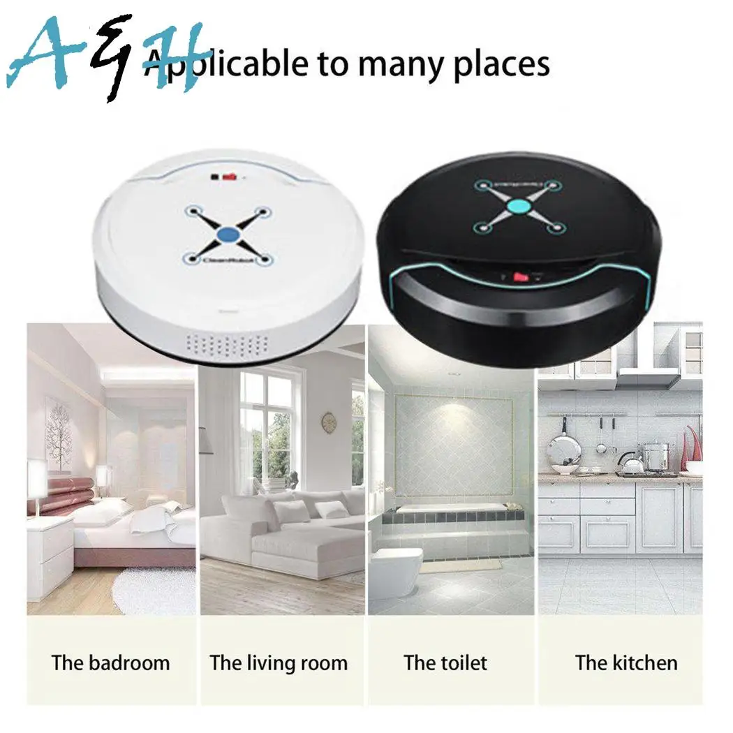 

Homdox Top Sale Auto Vacuum Cleaner Robot Cleaning Home Automatic Mop Dust Clean Sweep Machine