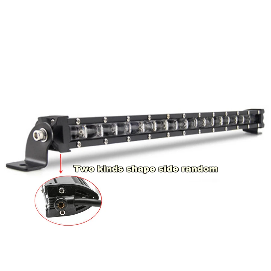 20 &quot/13&quot/ 8 &quotАлюминиевый 6D точечный луч тонкий светодиодный светильник для