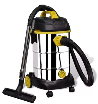 

VidaXL Water And Dust Vacuum Cleaner With Large Capacity Stainless Steel Tank Handheld Dust Collector Household Cleaning Tools