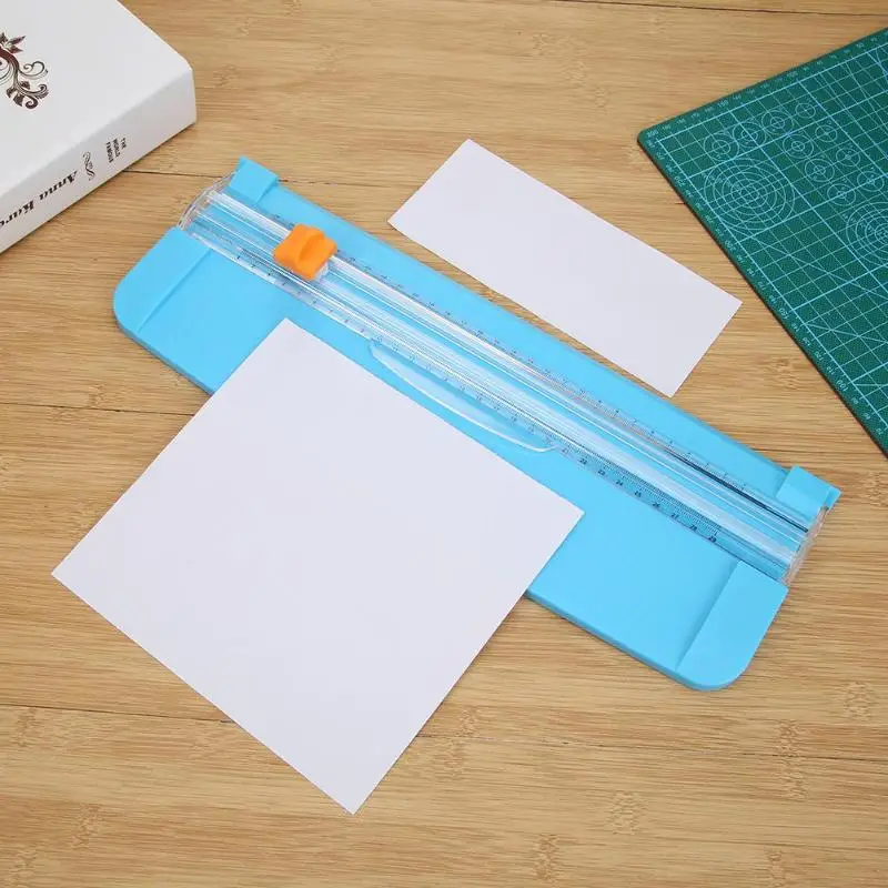 1 шт., мини-нож для резки бумаги A4, резак для бумаги, триммер для бумаги, запасные части, высечки, запасные ножи