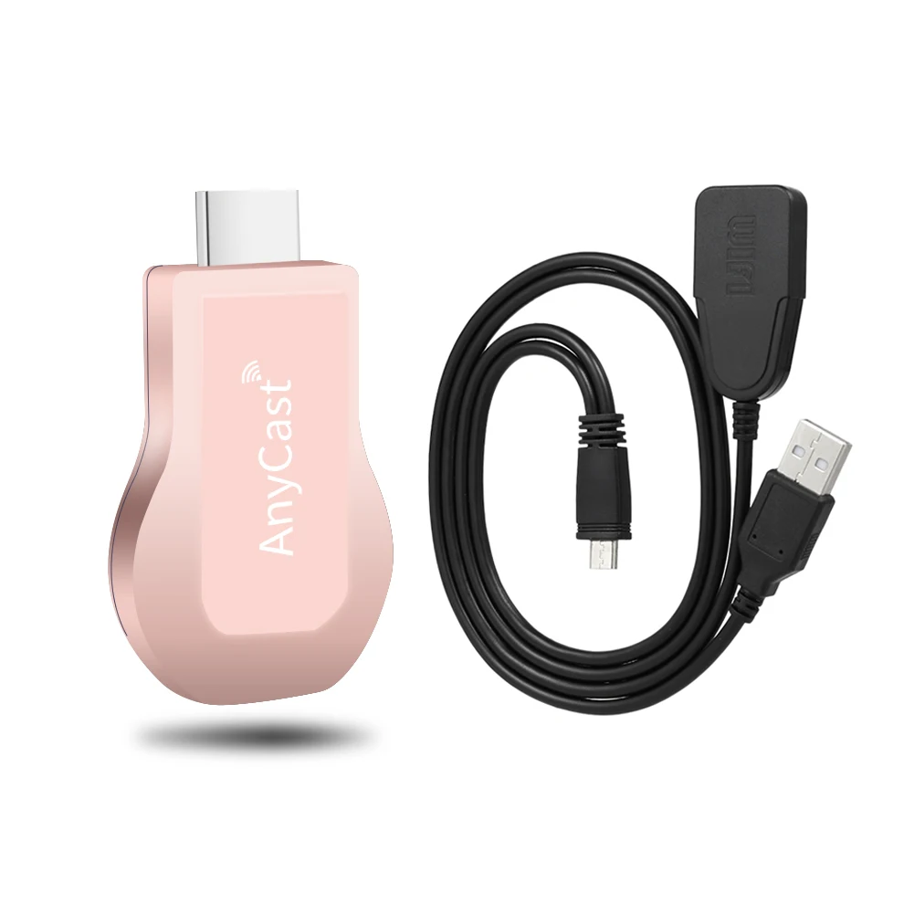 AnyCast беспроводной ТВ палка WiFi Дисплей приемник ключа 1080P HD Miracast Airplay