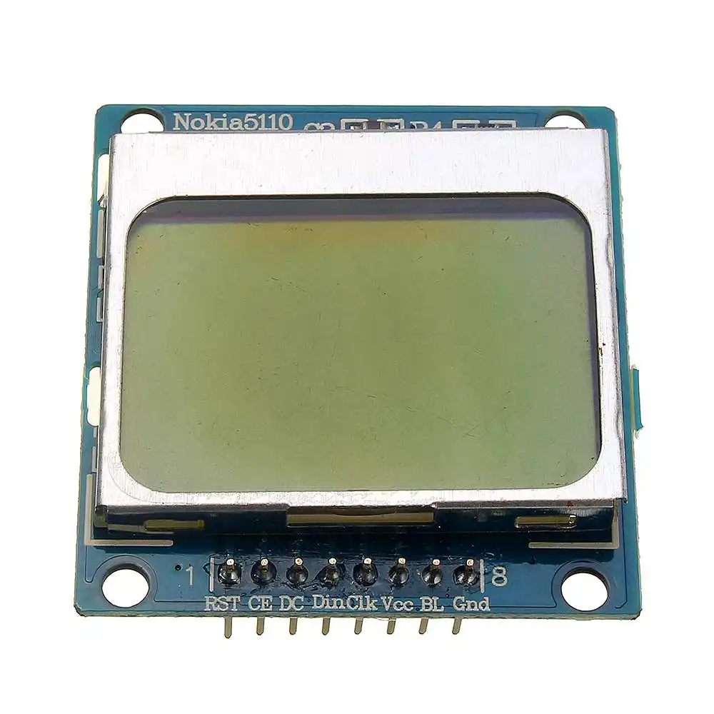 LEORY 1 шт. 5110 ЖК экран модуль SPI совместимый с 3310 экраном для разработки Arduino|Дисплеи|