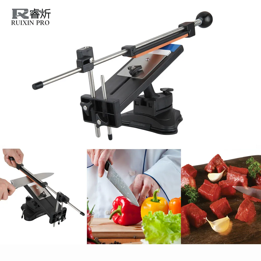 

10Pcs New update iron steel knife sharpener Professional Kitchen Knife Sharpener Sharpening Fix Fixed Angle with stones