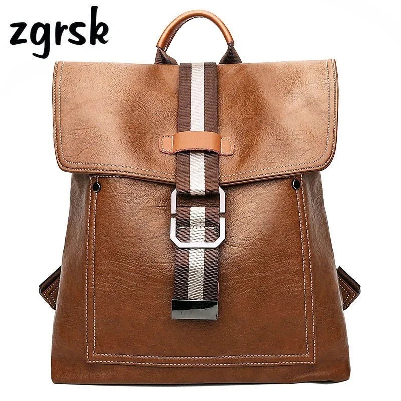 

School Women's Backpack For Teenage PU Leather Backpacks Fashion Womens Backpack Single Shoulder Strap Sac A Dos Ladies Bagpack