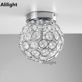 

Modern LED Ceiling Lamp Lustre Crsytal Round Ball Ceiling Lights for Dining Living Room Bedroom Decoration Fixture Home Lighting
