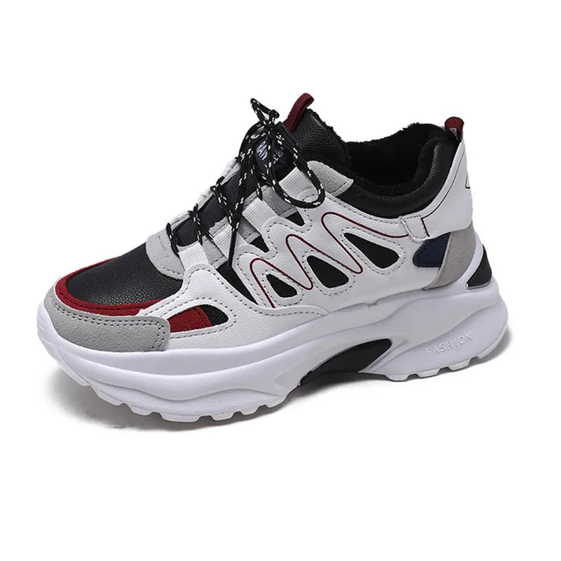 

Suihyung New 2019 Women's Shoes Spring Autumn Cross-tied Casual Flat Platform Ladies Sneakers Female Outdoor Sport Shoes Flats