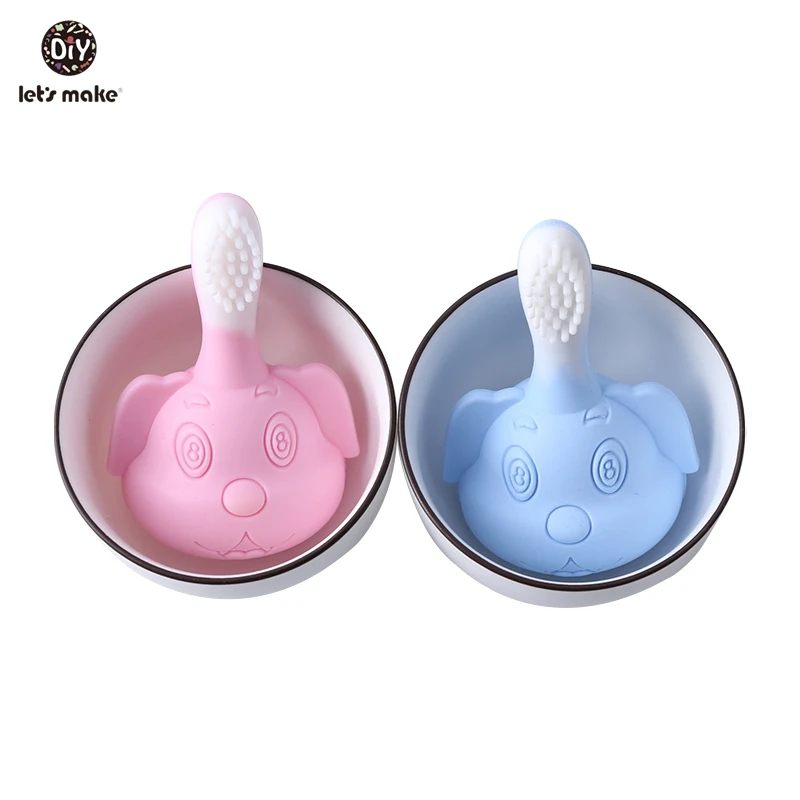 Baby Toothbrush Kids Soft Silicone Training Toothbrush Baby Children Dental Oral Care Tooth Brush Tool Deciduous Tooth Brush